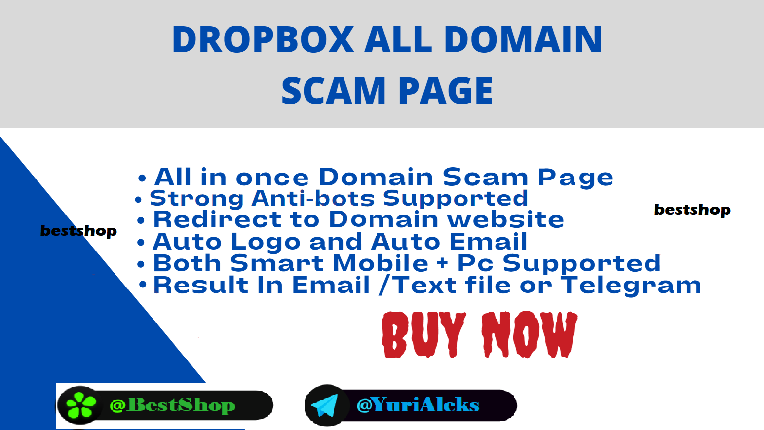 Dropbox all domain buyspamtools