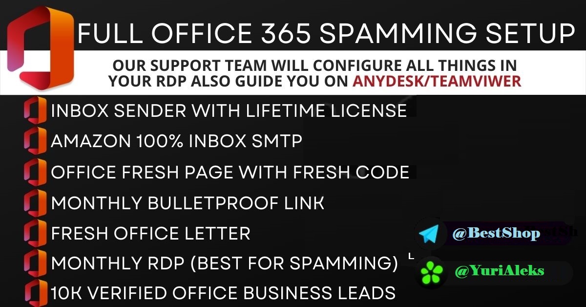 Office 365 SPAMMING SERVICES 1